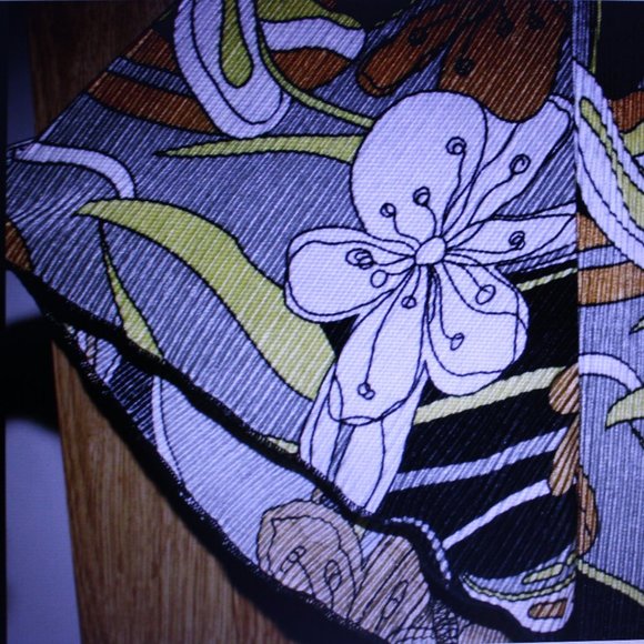 Goddess Collection Women's Floral Wrap Blouse Sz 2X - Picture 3 of 4